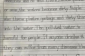 write anything with my beautiful handwriting