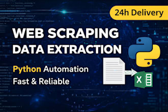 build a custom python web scraping script