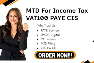 mtd for income tax vat100 paye cis tax deductions hmrc compliant digital filing