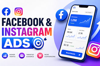 run facebook ads, meta ads and paid ads to increase sales and leads