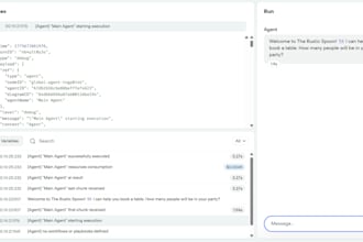 build ai chatbot for restaurant bookings and queries in 24h