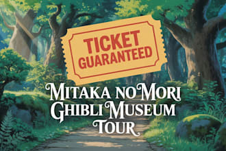 reserve ghibli museum tickets, pokemon cafe, ghibli park in tokyo, osaka, mitaka
