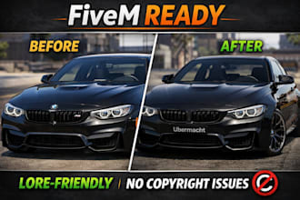 debadge and make your fivem cars lore friendly