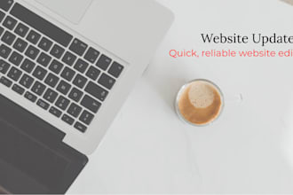 make updates or edits to your website