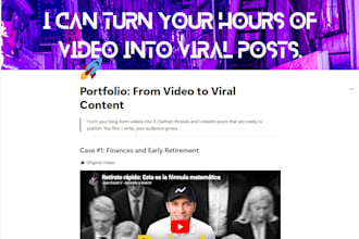 repurpose your podcast or video into viral twitter threads