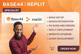 base44 expert migration base44 bugfixing base44 backend base44 app replit ai app