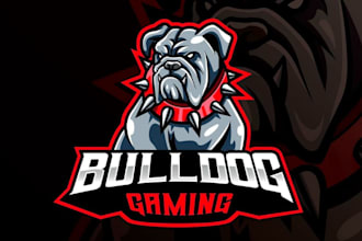 design awesome and gorgeous bulldog logo design