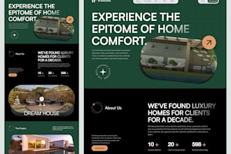 create UI design for your website, landing page and saas products