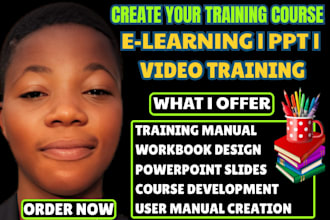 create employee onboarding training, elearning course video training manual