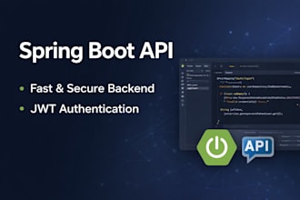 build rest API using spring boot with jwt authentication