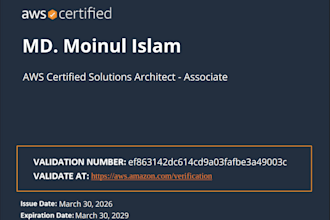 fix and manage your AWS services as a certified solution architect