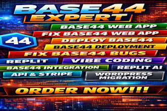 base44 expert, vibe coding, base44 web app, base44 integration, fix base44 bugs