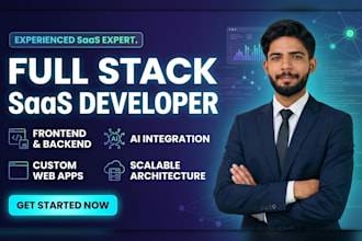build your saas mvp as a full stack frontend and backend developer