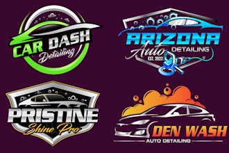 create amazing provide automotive racing logo design