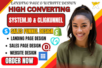 build sales funnel in ghl, clickfunnels setup flodesk or mailerlite automation