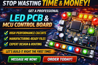 do quality led pcb electronics, led lighting circuit mcu control board schematic