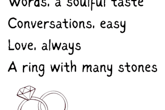 write a wedding vow poem for your love