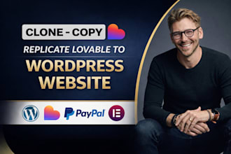 convert lovable ai to wordpress clone lovable ai website using wordpress