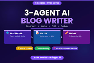 write SEO optimized blog articles