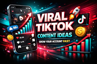 create viral tiktok content ideas to grow your account fast
