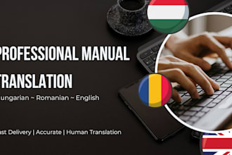 translate hungarian, romanian, and english manually