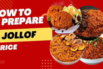teach you how to prepare best ever jollof rice