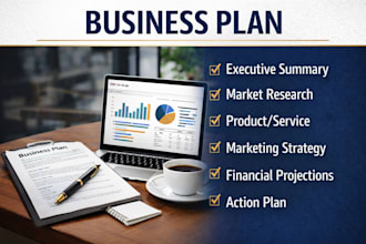 develop a business plan and or review for submission