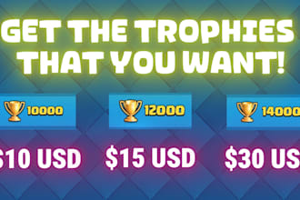 help you reach your desired trophies in clash royale
