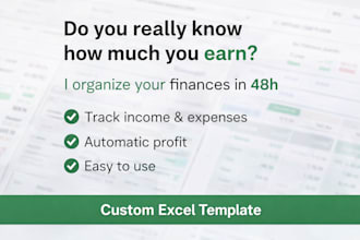 create a custom excel dashboard to track your finances and understand you