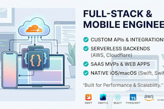 build custom API integration, serverless backend, or webhook