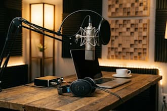 create podcast professional music