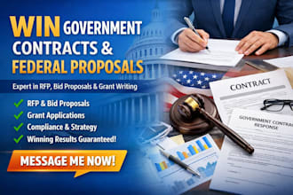 write win business government contract, federal bid proposal, rfp grant writing