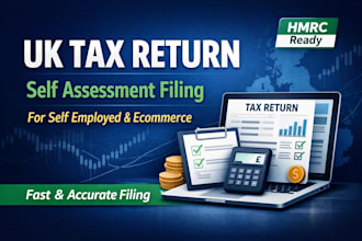 file UK self assessment tax return hmrc for self employed ecommerce sellers