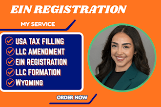 ein number for US llc non US residents llc registration and confirmation letter