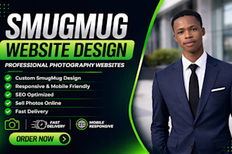 design a professional smugmug photography website