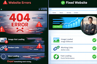 do technical SEO audit, gsc error report and clear action plan