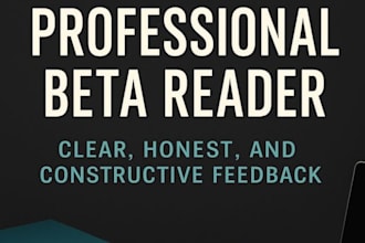 professional alpha beta reading