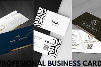 design business card and company logo