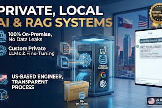 build private ai and rag system for sensitive data