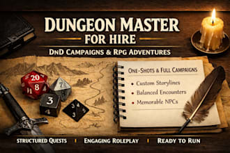 write fantasy adventure story dungeon dnd campaign fantasy world building