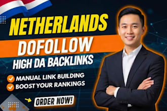 do manual high da dutch dofollow backlinks for netherlands SEO