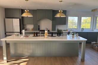 create a kitchen plan with renderings