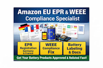 fix amazon eu epr weee compliance for battery products fast