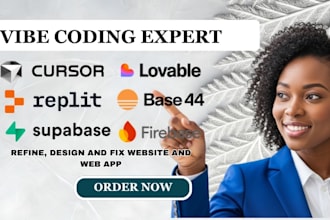 base44 expert vibe coding website lovable ai replit ai cursor supabase firebase