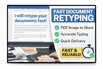 retype, format and convert your documents fast