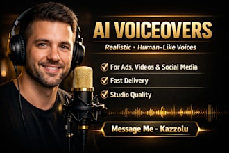 create realistic ai voiceovers for ads, videos, and social media