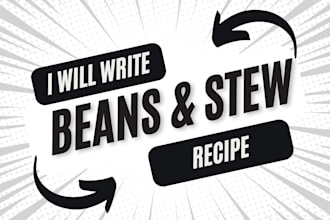 write beans and stew recipe