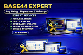 be your base44 expert, fix bugs, deploy base44 app and build base44 web apps