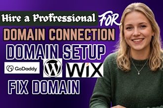 connect domain, fix domain issues,redirect domain transfer domain connect domain