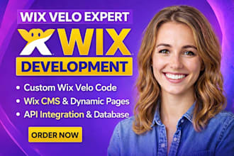 wix velo code, wix dynamic pagas, wix cms, wix seo, wix store setup, wix expert